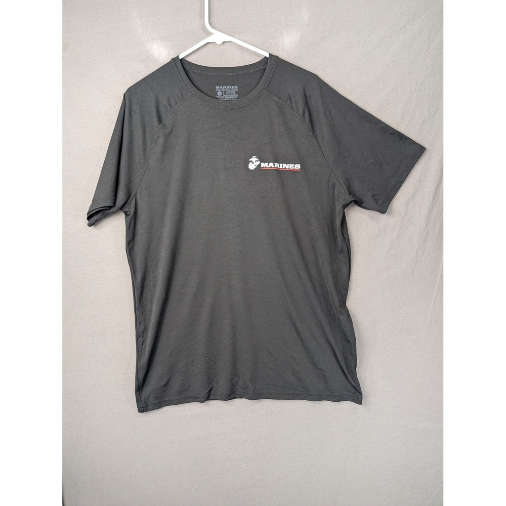 US Marines Pain is Weakness Graphic T-Shirt XL Gray M00263-17-R-1004